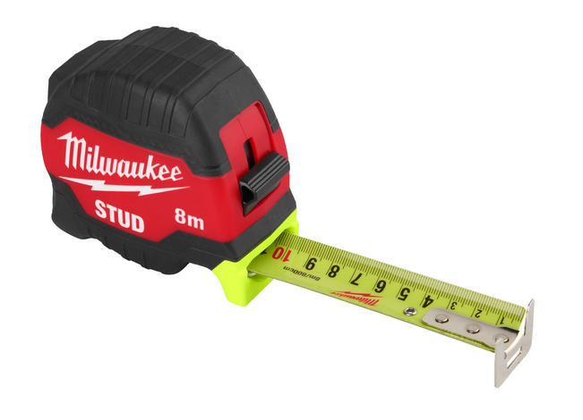 Milwaukee Taśma miernica 8m STUD 1.png